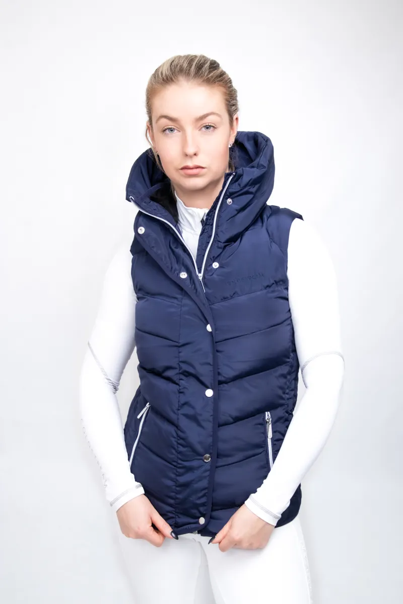 Coldstream Kimmerston Quilted Gilet - Navy-3